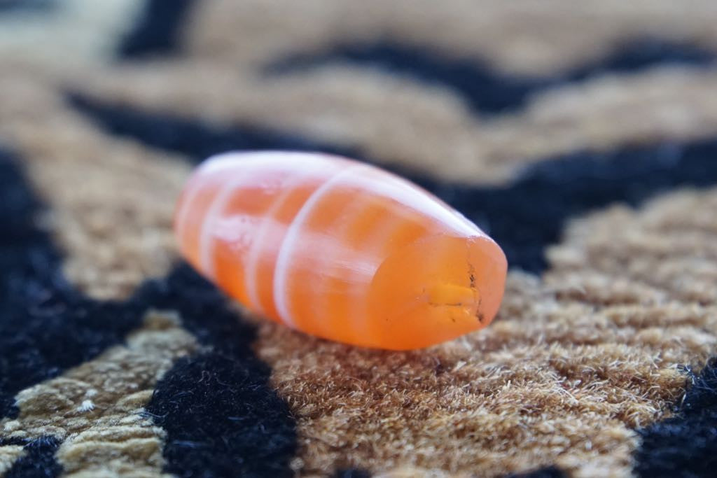 Ancient Indo Tibetan Chung dzi bead AT-12