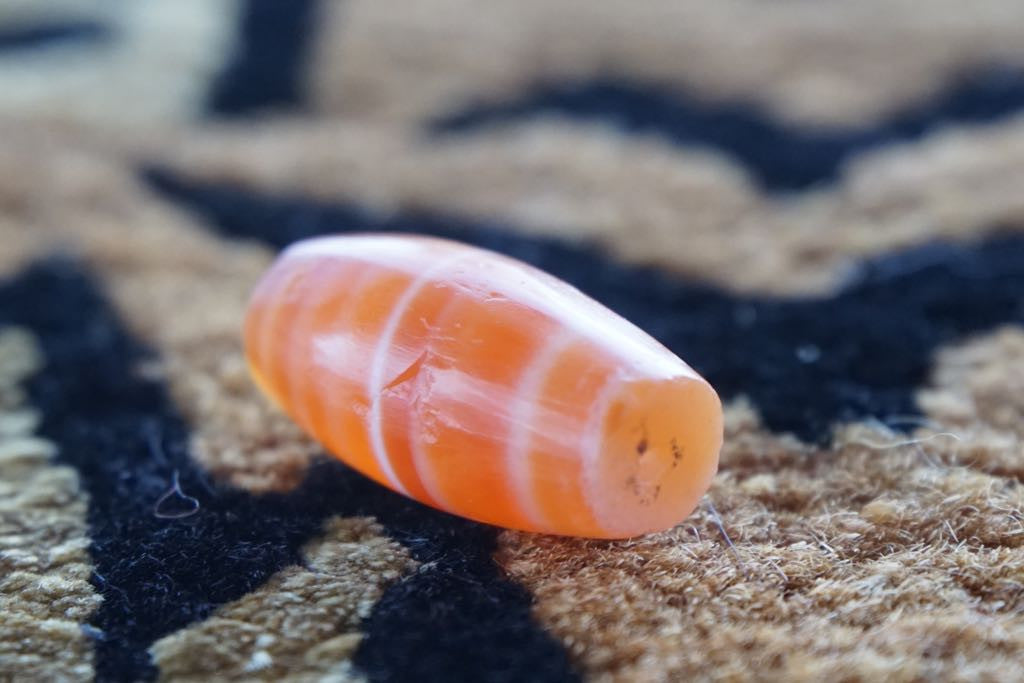 Ancient Indo Tibetan Chung dzi bead AT-12