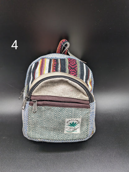 core hemp mini backpack Hemp backpack, Small – Singing bowl sound and craft