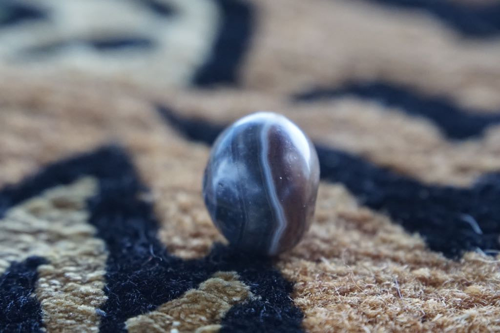 Ancient Indo Tibetan sulemani bead AT-17